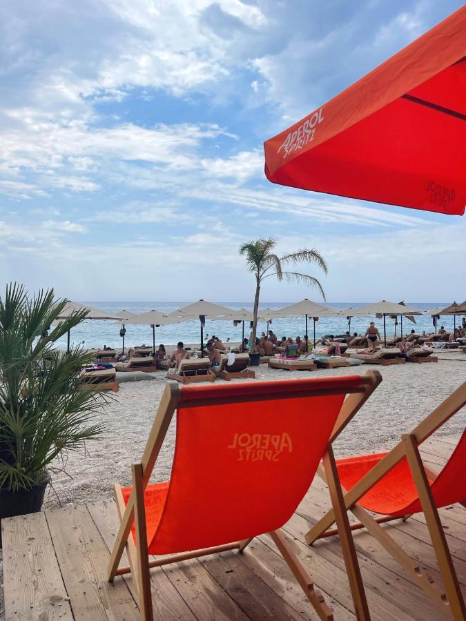 Alevra Hotel Dhërmi Eksteriør billede